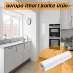 Parlak Beyaz Folyo Lake Görünüm Yapışkanlı Kaplama Folyosu (314439866)