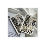 Parlak Desenli Tırnak Dövmesi Tırnak Tattoo Nail Art Tırnak Sticker ScaNM223