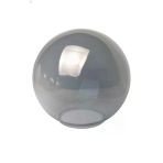 Parlak Füme Gri Avize Abajur Camı (Çap: 15 Cm)