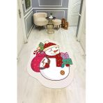 Parlak Kadife Kumaş Dijital Baskı Dot Kaymaz Tabanlı Çocuk Ve Genç Odası Halısı H0397 Renkli 120 X 180