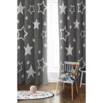 Parlak Saten Mikro Kumaş Çift Kanat Çocuk Odası Fon Perde Takımı Prd0035 Renkli 140 X 270