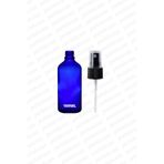 parlakcam 100ml Mavi Siyah Sprey Başlıklı Mavi Şişe 100cc Fısfıs Kolonya ve Dezenfektan Şişesi 1 Adet