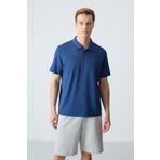 Parlament Basic Göğüs Logolu Standart Kalıp Triko Polo Yaka Erkek T-Shirt - 87768