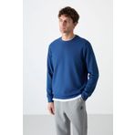 Parlament Basic O Yaka Rahat Form Erkek Sweatshirt - 88053
