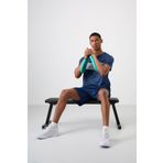 Parlament Polyester Nefes Alan Jakarlı İnce Esnek Standart Fit Erkek Performans T-Shirt - 88398