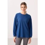 Parlament Yumuşak Dokulu O Yaka Rahat Form Kadın Tunik Sweatshirt - 97305
