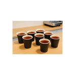 PARLAPACK KARTON BARDAK 8 OZ 50'Lİ KAHVE ÇAY KAĞIT BARDAK SİYAH