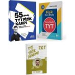 Parlayan Proje + Nihat Bilgin Tyt Fizik 55 Günde Fizik Kampı + Soru + Ders Ortamı Deneme 3 Lü Set