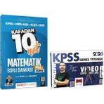 Parlayan Projeler Yargı + Indeks 2026 Kpss Matematik Video Ders Notları + Kafadan 10 Net Soru Bankası 2 Li Set - Ilyas