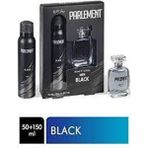 Parlement 50 ml Black Erkek Parfüm + 150 ml Deodorant Seti - DSR7803-5034