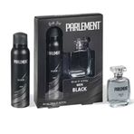 Parlement Black EDT 85 ml Erkek Parfüm + 150 ml Deodorant Seti