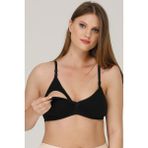 Parlingerie Emzirme Sütyeni Büyük Beden Siyah - 110