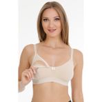Parlingerie Emzirme Sütyeni Dantelli Kapsız Ten - 90B