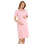 Parlingerie HAMİLE LOHUSA GECELİK PEMBE XL PEMBE