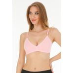 Parlingerie Pembe PL Penye Toparlayıcı Sütyen Dikişsiz Yapı ile Konforlu Gün Boyu Destek - 100