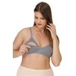 Parlingerie PL Emzirme Sütyeni Kapsız Penye GRİ GRİ 90B