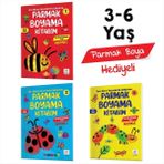 Parmak Boyama Kitabim Seti 3-6 Yas