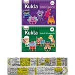 Parmak Kukla Sevimli Canavarlar / Kahramanlar 2'li Set (Matematik Öğreten Cetvel)
