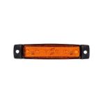 Parmak Lamba 6 Led'Li 92Mm 12V-24V Sarı - FR0172-Y