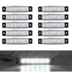 Parmak Led Beyaz 5 Li Paket Universal 12V/24V