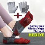 Parmaklı Yoga/Pilates Çorabı (Kaydırmaz)