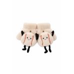 Parmaksız & Kapaklı, Sıcak Tutucu, Yumuşak Peluş Kadın Eldiven