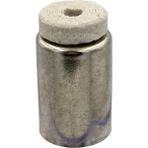 Parmis Elektrikli Isıtıcı Cam Rezistans Uyumlu Porselen Başlık – Montaj Ucu Yalıtım Parçası (2,5cm – 1,2cm – 2,3cm Ölçülü)