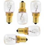 Parmis Pera Uyumlu Ankastre Davlumbaz Buzdolabı Fırın 15 Watt Gün Işığı 300° Halojen Ampül 5 Adet