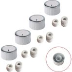 Parmis SÜ0013 Hotpoint Ariston Düğme 4'lü Takımı Ankastre Set Üstü Ocak Düğmesi