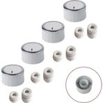 Parmis SÜ0013 ICF 4'lü Ankastre Set Üstü Ocak Düğmesi Takımı