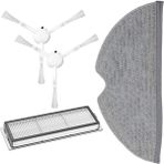 Parmis Xiaomi Mi Robot Vakum Robot Süpürge Hepa Filtre + Mop Bezi + 2 Adet Yan Fırça