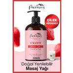 Parnassos Doğal Çilek Ve Yasemin Özlü Ve White Benzersiz Afrodizyak Etkili Aromaterapi Masaj Yağı Seti 300 Ml