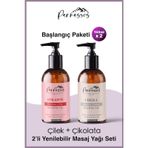 Parnassos Ipeksi Etkili Ve Yenilebilir Çikolata Masaj Yağı Çilek