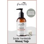 Parnassos White Natural Yasemin Özlü + Çikolata Aromalı Masaj Yağı Seti 150 ml