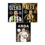 Parodi Yayınları Benim Futbol Kahramanım DZEKO - ALEX - ARDA GÜLER / Büyük Poster Futbolcu Kartı HEDİYE - 3 KİTAP
