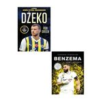 Parodi Yayınları Benim Futbol Kahramanım Edin DZEKO + BENZEMA - Büyük Poster Futbolcu Kartı HEDİYE - 2 KİTAP SET