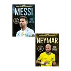 Parodi Yayınları Benim Futbol Kahramanım NEYMAR + MESSİ - Büyük Poster Futbolcu Kartı HEDİYE - 2 KİTAP SET