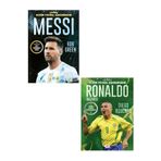 Parodi Yayınları Benim Futbol Kahramanım RONALDO + MESSİ - Büyük Poster Futbolcu Kartı HEDİYE - 2 KİTAP SET