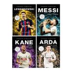 Parodi Yayınları Futbol Sahanın Yıldızları LEWANDOWSKİ - MESSİ - ARDA - KANE ( Poster Sticker Futbolcu Kartı Hediyeli