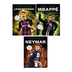 Parodi Yayınları Futbol Sahanın Yıldızları NEYMAR - MBAPPE - LEWANDOWSKİ ( Poster Sticker Futbolcu Kartı Hediyeli )