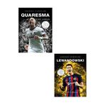 Parodi Yayınları QUARESMA - LEWANDOWSKİ Sahanın Yıldızları ( BÜYÜK Poster Sticker Futbolcu Kartı HEDİYE ) 2 KİTAP