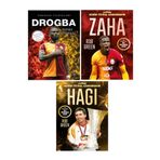 Parodi Yayınları Sahanın Yıldızları DROGBA - ZAHA - HAGİ ( Büyük Poster Stcker Futbolcu Kartı HEDİYE ) 3 KİTAP