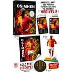 Parodi Yayınları Sahanın Yıldızları Osimhen Kitabı Poster + Solo Test Hediyeli Set