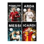 Parodi Yayınları Sahanın Yıldızları RONALDO - ARDA - MESSİ - ICARDİ ( Poster Sticker Futbolcu Kartı Hediyeli )