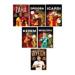 Parodi Yayınları ZAHA DROGBA KEREM ZİYECH Sahanın Yıldızları (Büyük Poster Sticker Futbolcu Kartı HEDİYELİ) 6 KİTAP