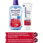 Parodontax Diş Eti Güçlendirme ve Koruma Diş Macunu 75ML + Diş Eti Güçlendirme ve Koruma Ağız Bakım Suyu Ferah Nane 500ML