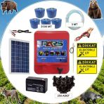 Pars 2500 Demir Direk İz Elektrikli Çit Ayı-Domuz Kovucu Eco Set