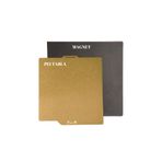 Pars 257X257 mm Gold Özel Yay Çeliği Yerli Manyetik Pei Tabla (Magnetli)