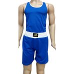Pars Boks Atlet Şort Takımı Boks Seti - Mavi - 2XL