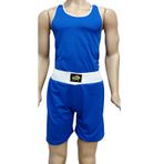 Pars Boks Atlet Şort Takımı Boks Seti Mavi